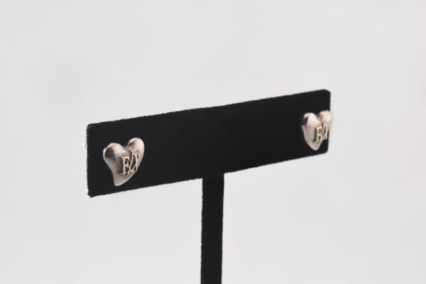 F/X Heart Nugget Earrings - Image 3
